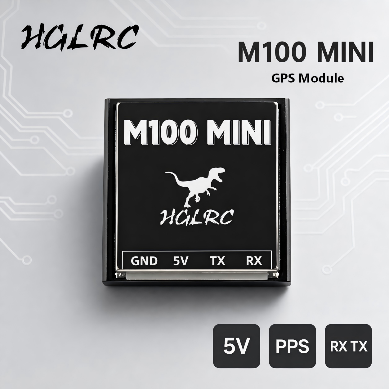 Drone Kit Racing - HGLRC M100 Mini GPS Module M10