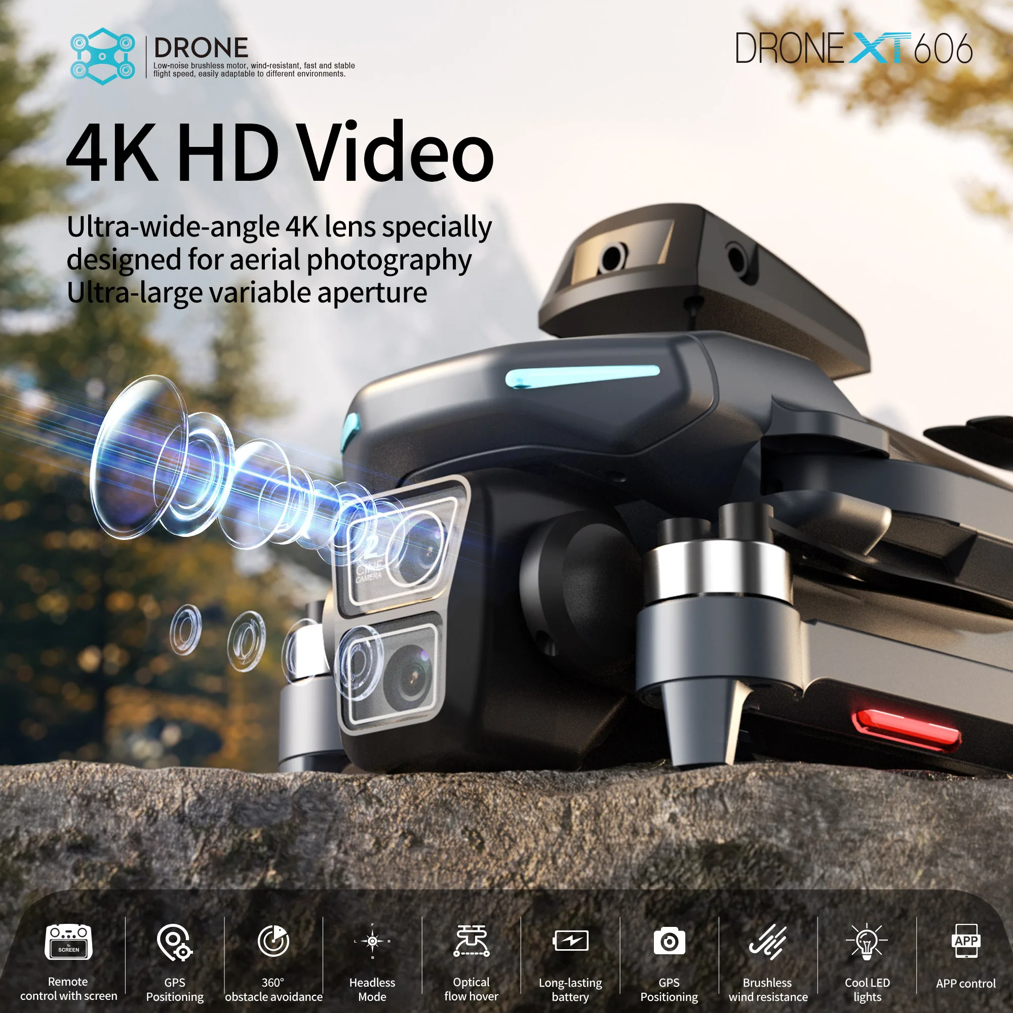 Lenovo XT606 Drone Professiona - Drone Kit With Camera recensione e prezzo