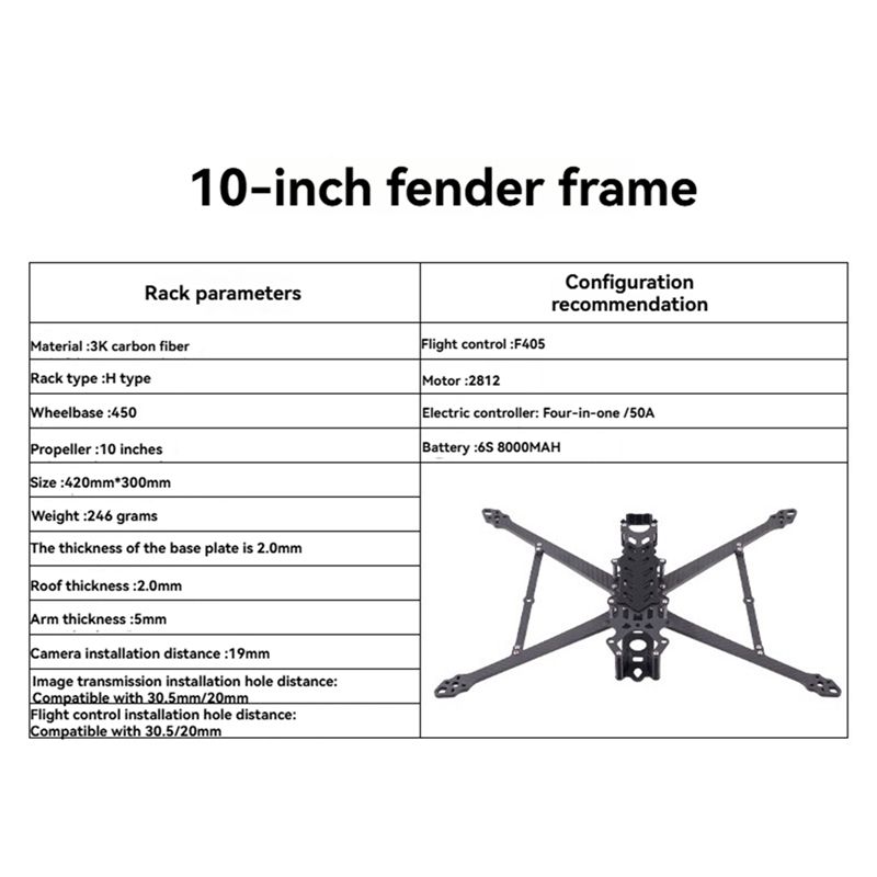 ABKN-Super Long Range FPV Cros - Drone Kit Racing recensione e prezzo