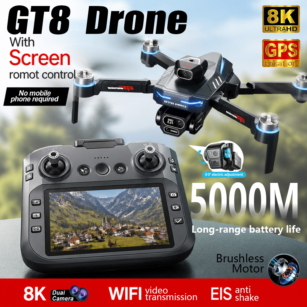 New GT8 Drone Professional 8K  - Drone Kit Professional recensione e prezzo