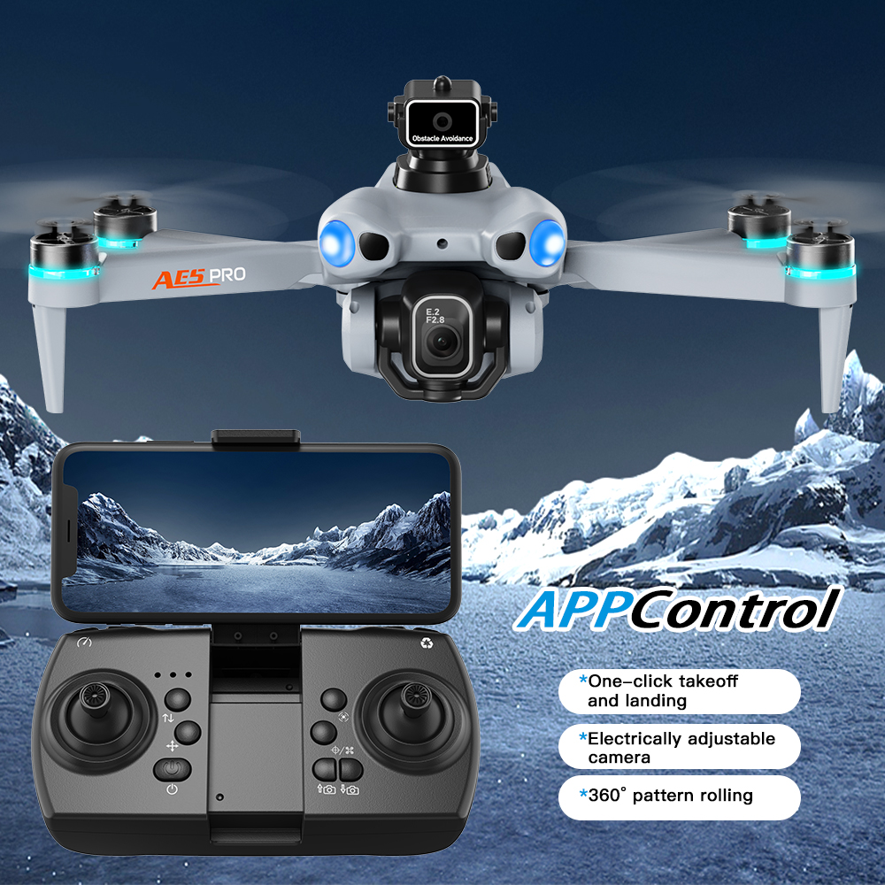 2026 New AE5 Pro Drone 8K HD 4 - Drone Kit Tricopter recensione e prezzo