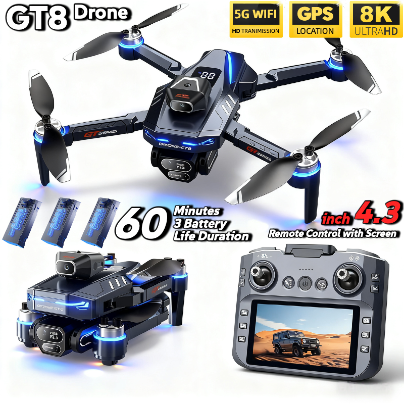 For Genuine GT8 Drone 4K Profe - Drone Kit With Camera recensione e prezzo