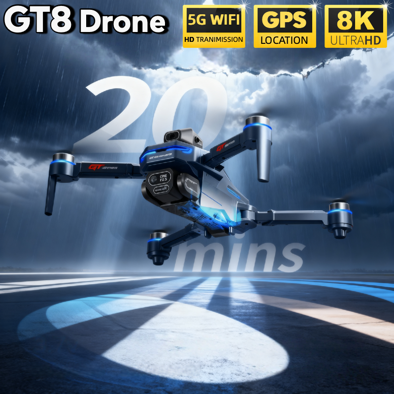 For Genuine GT8 Drone 4K Profe - Drone Kit With Camera recensione e prezzo