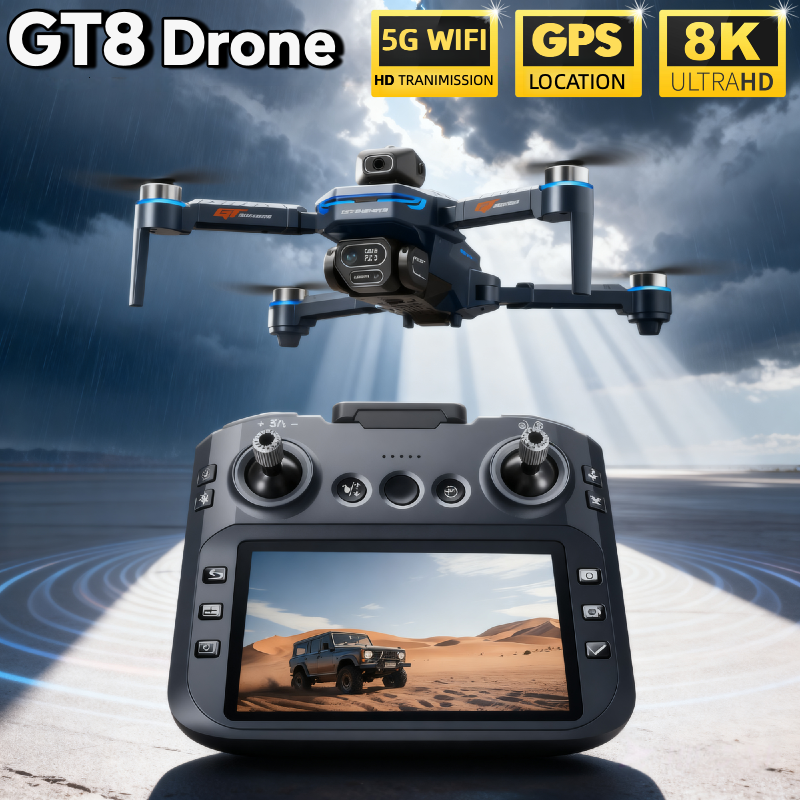 For Genuine GT8 Drone 4K Profe - Drone Kit With Camera recensione e prezzo