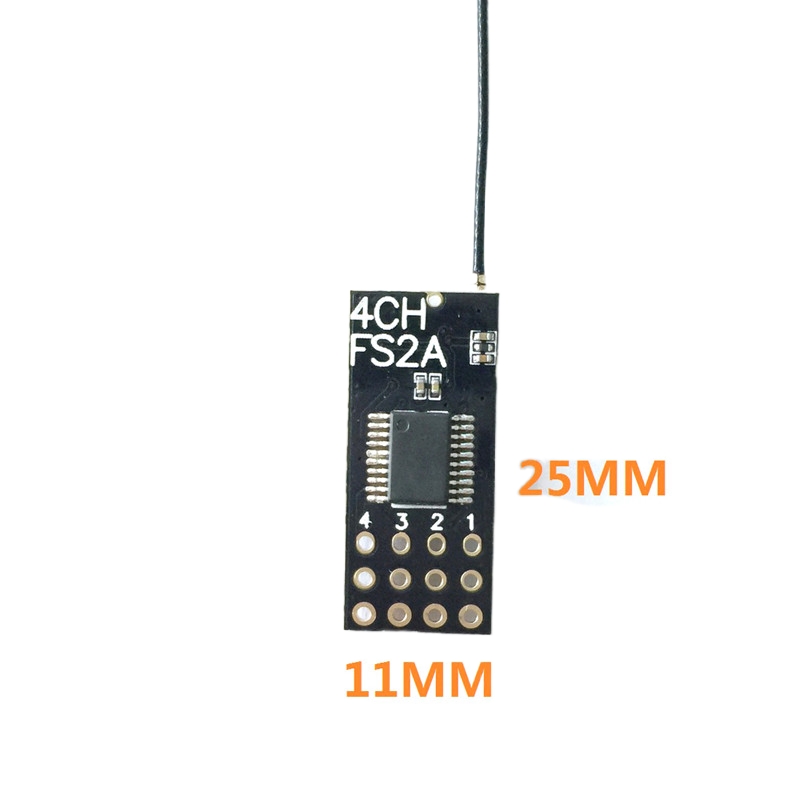 Flysky FS2A Mini Receiver 4CH  - Drone Kit Long Range recensione e prezzo
