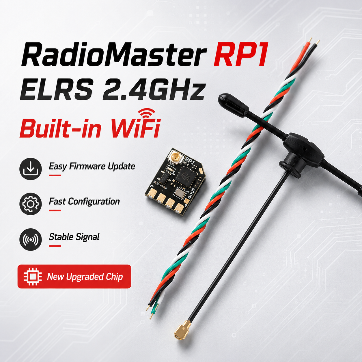 RadioMaster RP1 V2, 2.4GHz Exp - Drone Kit Long Range recensione e prezzo