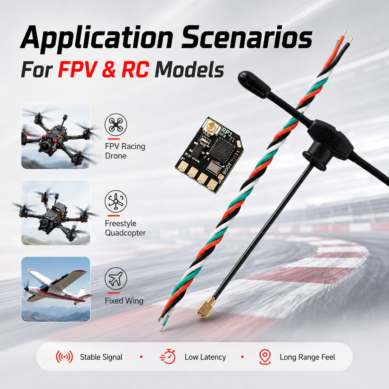 RadioMaster RP1 V2, 2.4GHz Exp - Drone Kit Long Range recensione e prezzo