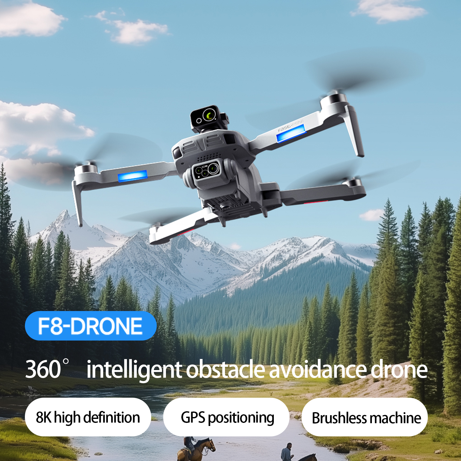 F8 MAX GPS Drone Professional  - Drone Kit Professional recensione e prezzo