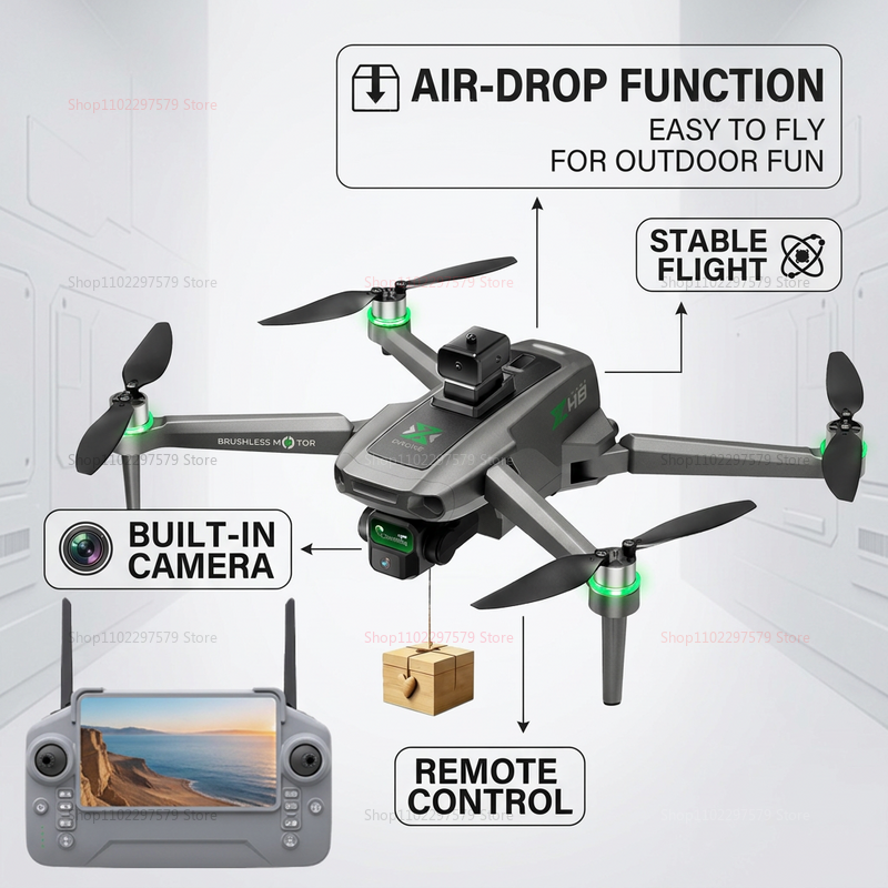 Professional ZH8 Remote Contro - Drone Kit Tricopter recensione e prezzo