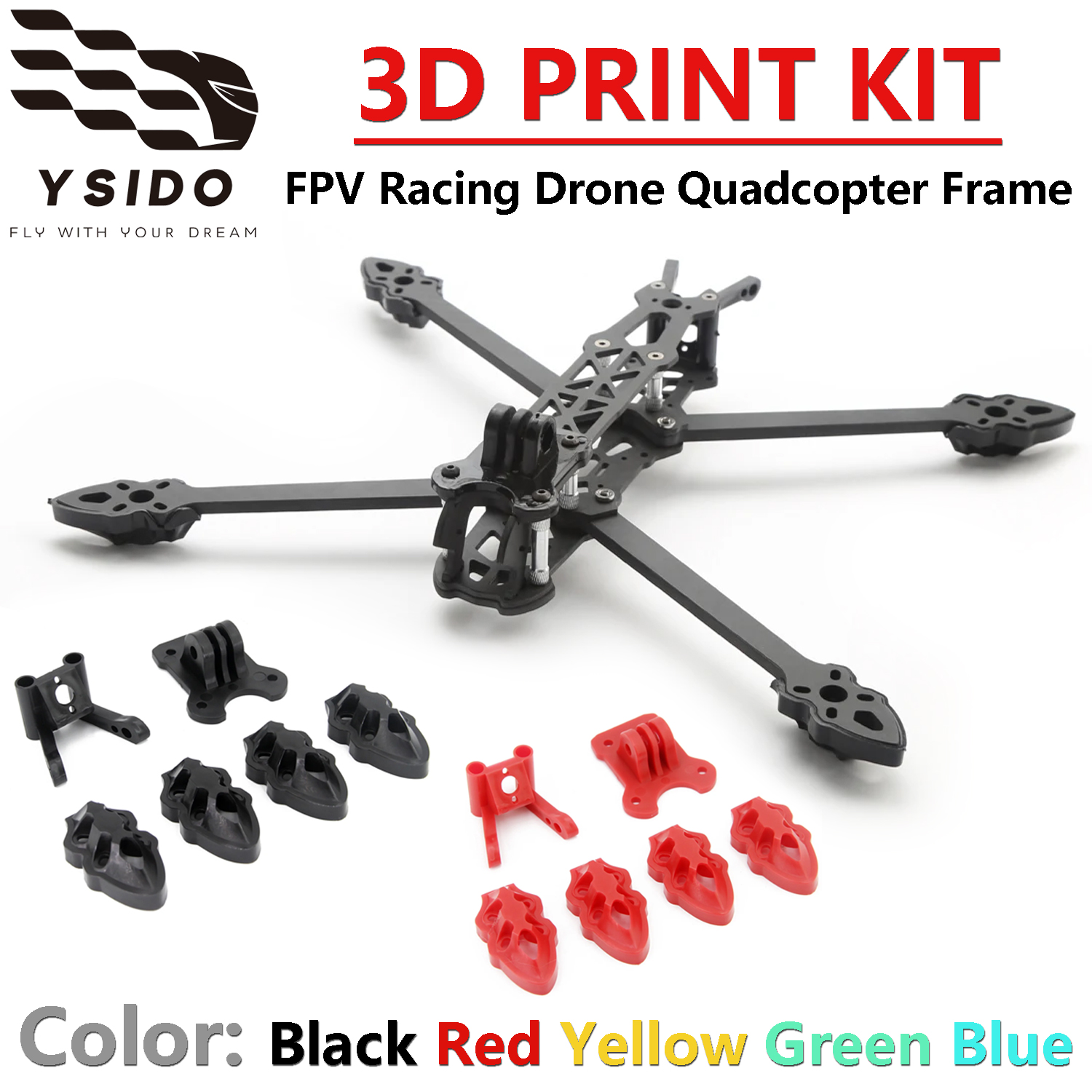Mark4 5inch / 7inch FPV Frame  - Drone Kit Build Yourself recensione e prezzo