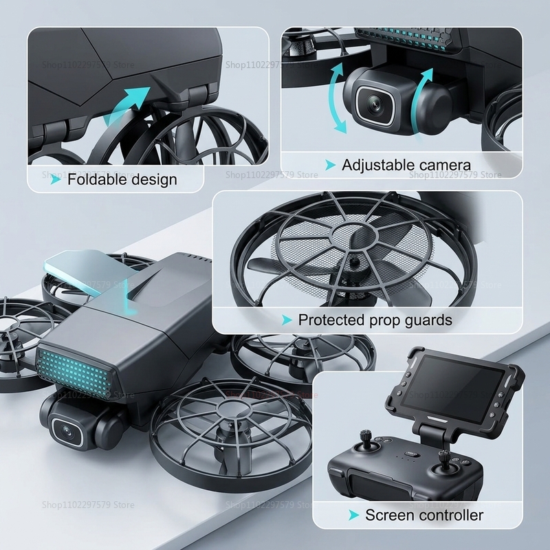 New Drones M8 GPS 8K Professio - Drone Kit Professional recensione e prezzo