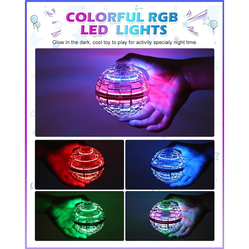 Magic Flying Orb Ball with Lig - Drone Kit Tricopter recensione e prezzo