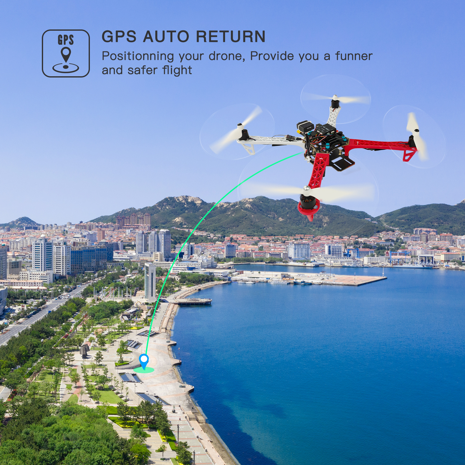 Radiolink TS100 M10N GPS High  - Drone Kit Hexacopter recensione e prezzo