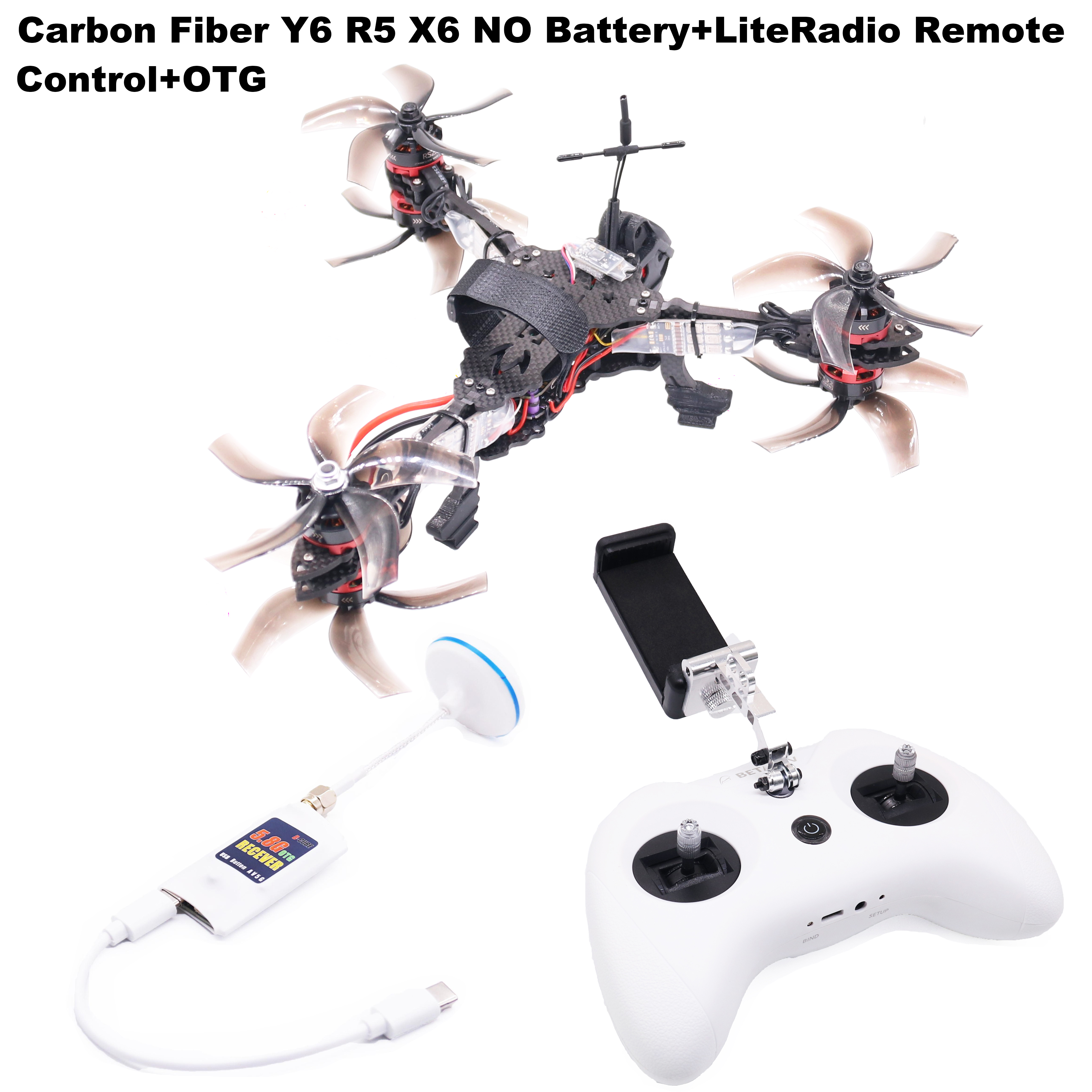 B-CUBE Y6R5 5inch FPV Drone Fr - Drone Kit Octocopter recensione e prezzo