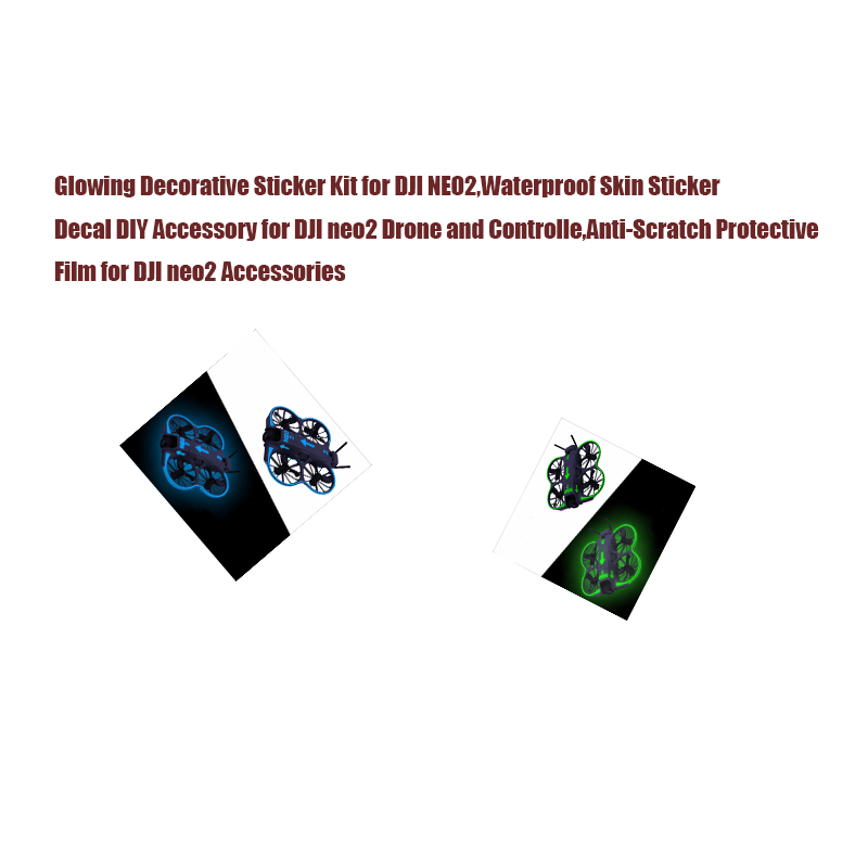 Glowing Decorative Sticker Kit - Drone Kit Waterproof recensione e prezzo